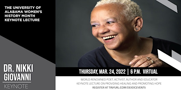 Providing Healing & Promoting Hope with Dr. Nikki Giovanni
