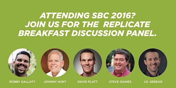 Replicate Breakfast at the SBC: A Panel on the Evangelism Dilemma