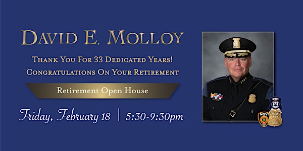 Retirement Celebration for Chief Molloy