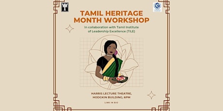 Tamil Heritage Workshop tickets