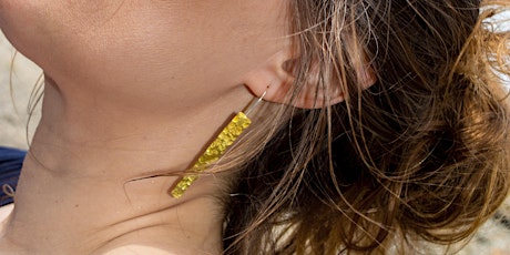 Make your own eco-silver  or brass earrings tickets