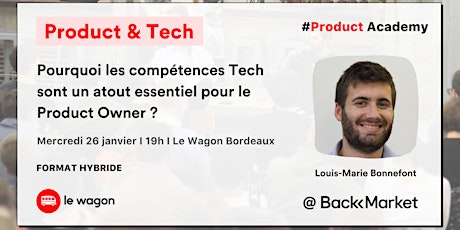 Talk w/ Louis-Marie Bonnefont @BackMarket - Product & Tech billets