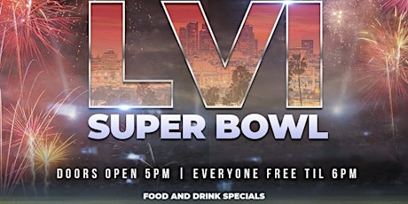Super Bowl Sunday Brunch x Day Party w/ Happy Hour, Free Entry, Hookah tickets