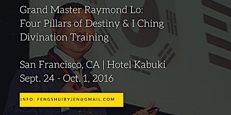 GM Raymond Lo: Four Pillars of Destiny & I Ching Divination primary image