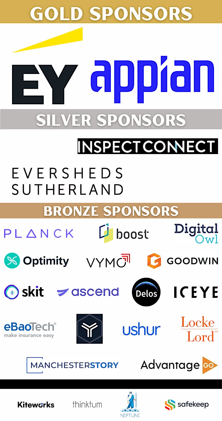 Sponsors of 2022 InsurTech Annual Spring Conference: Digital First or Customer First