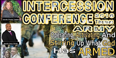 OPERATION "Intercession and Warfare Conference 2016 primary image