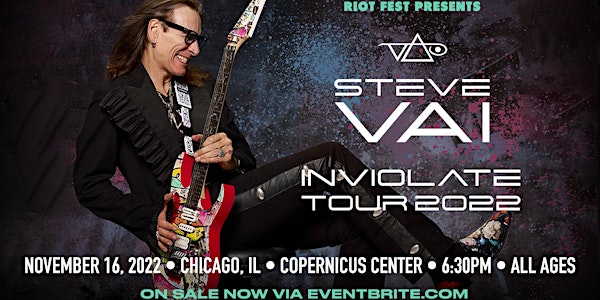 Steve Vai:  Inviolate Tour