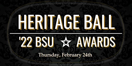 Heritage Ball: BSU Awards tickets