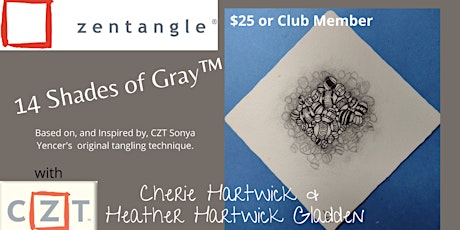 Zentangle® Class: 14 Shades of Gray™ (AM) Tickets