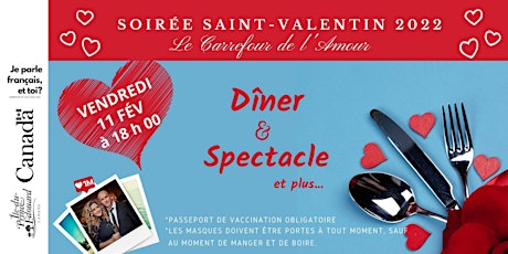SOIRÉE SAINT-VALENTIN - Le Carrefour de L'Amour tickets
