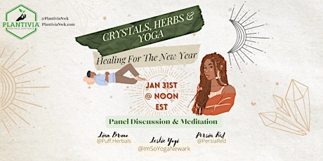 Crystals, Herbs and Yoga tickets