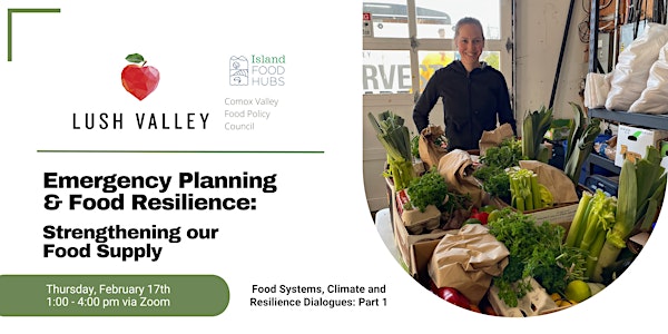 Food Systems, Climate & Resilience Dialogues: Part 1