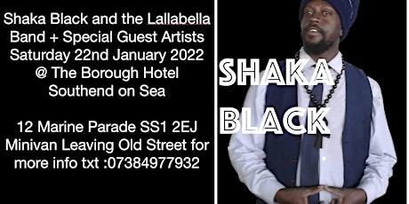 Shaka And The Lallabella Band. ANight of pure unadulterated Reggae tickets