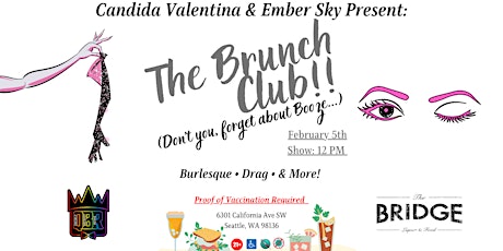 The Brunch Club Presented by Candida Valentina & Ember Sky tickets