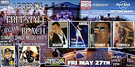Legends of Freestyle by the Beach - Summer Dance  Music Party tickets