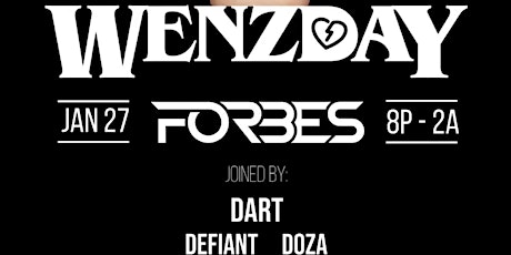 Inertia Events Presents Wenzday tickets