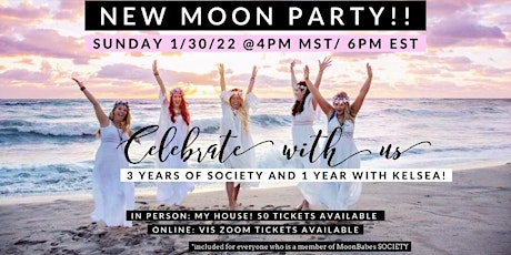 MoonBabes SOCIETY ~ New Moon Party! tickets