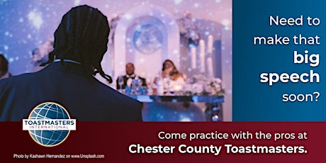 CHESTER COUNTY TOASTMASTERS MEETING bilhetes