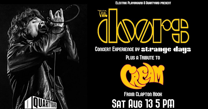 Doors Concert Experience by Strange Days & Cream Tribute by Clapton Hook image