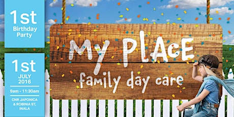"My Place" Aniversary Celebration primary image