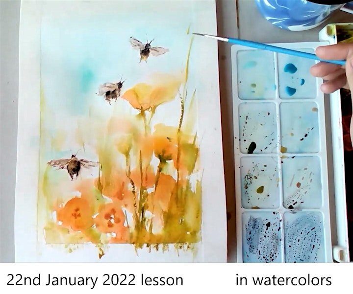 
		PAINTING for TEENS & ADULTS - every Saturday - [LIVE in ZOOM] image
