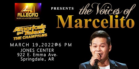 The Voices of Marcelito tickets