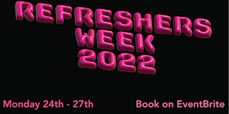 REFRESHERS -MON 24TH - 27TH JANUARY - CONTACT TRACE ONLY TICKET primary image