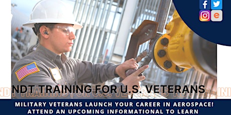 NDT Training for Veterans  2022 - Virtual Information Session tickets