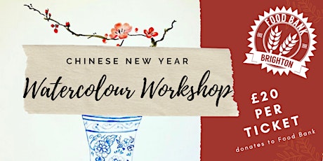 Charity Watercolour Workshop - Chinese New Year Special tickets