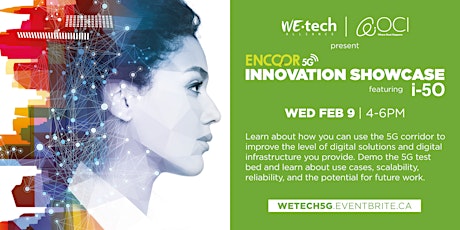 ENCQOR 5G Innovation Showcase featuring i5o tickets