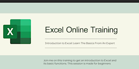 Excel Training: Learn The Basics tickets
