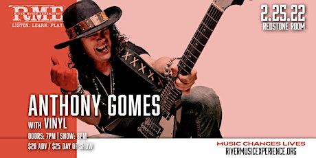 Anthony Gomes w/ Vinyl tickets