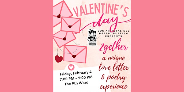 2gether:  A Unique Valentine's Day Love Letter & Poetry Experience
