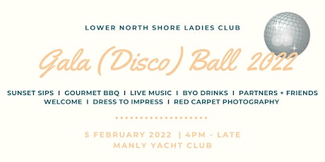 LNS Ladies Club Gala Disco Ball 2022 tickets
