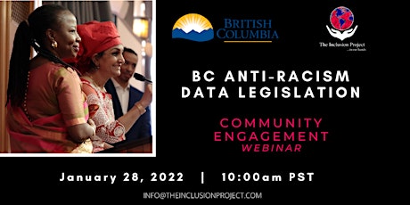 B.C. Anti-Racism Data Legislation Community Engagement tickets