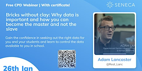 Free CPD: The importance of data in schools & how teachers can control it tickets
