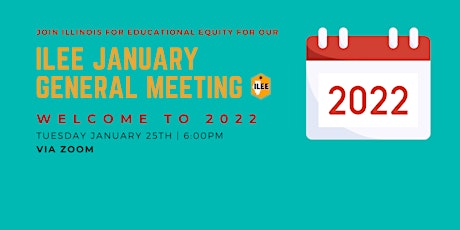 ILEE January 2022 General Meeting tickets