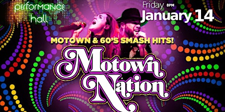 Motown Nation at 115 Bourbon Street [8PM SHOW] - Performance Hall tickets