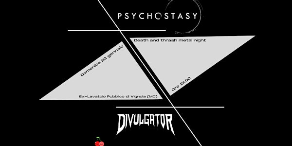 Psychostasy & Divulgator live @ Ex-Lavatoio Pubblico di Vignola (MO)