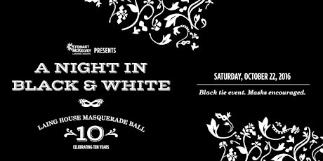 Laing House Masquerade Ball, A Night in Black & White primary image