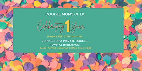 Doodle Moms DC 1 Year Anniversary Party (Doodles Only)