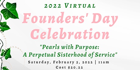 2022 Virtual Founders' Day Celebration tickets