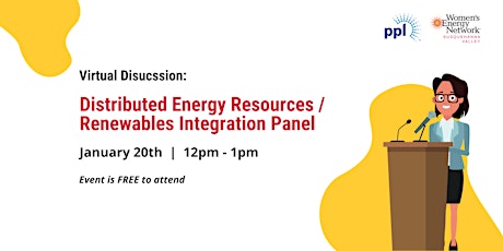 A Virtual Discussion on Distributed Energy Resources/Renewables Integration tickets