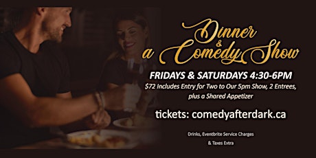 LIVE STAND UP COMEDY: DINNER & A SHOW tickets