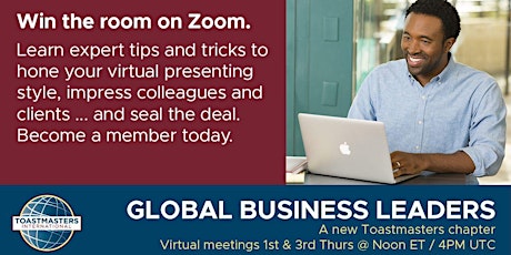Global Business Leaders Toastmasters Meeting tickets