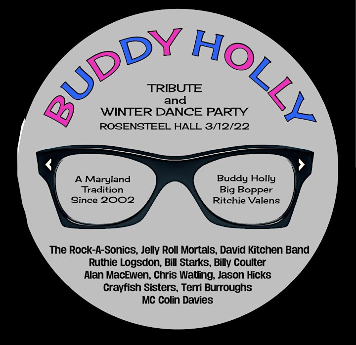 
		19th Annual Buddy Holly Tribute/Winter Dance Party 3/12/22 (new date) image
