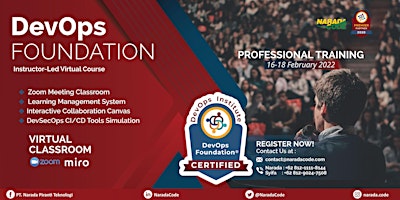 DevOps Foundation Training Jakarta, February16th 2022