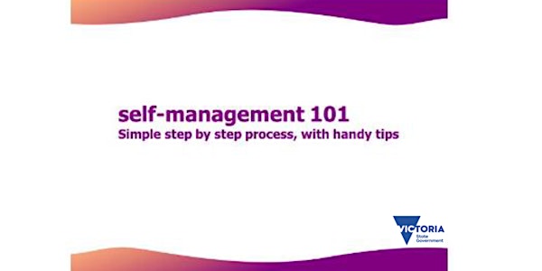 Self-Management 101: Step By Step process with Handy Tips - CRCC