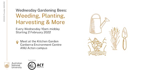 ANU Kitchen Garden: Wednesday Gardening Bees tickets