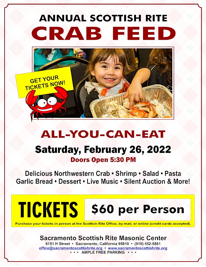 CRAB FEED EXTRAVAGANZA - All You Can Eat Crab & Shrimp! Wow! image